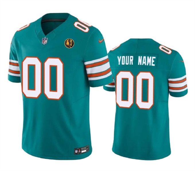 Custom Miami Dolphins Vapor F.U.S.E. Limited Jersey